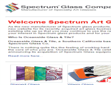 Tablet Screenshot of ftp.spectrumglass.com
